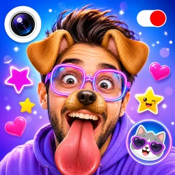 Icône de Live Funny Face Camera